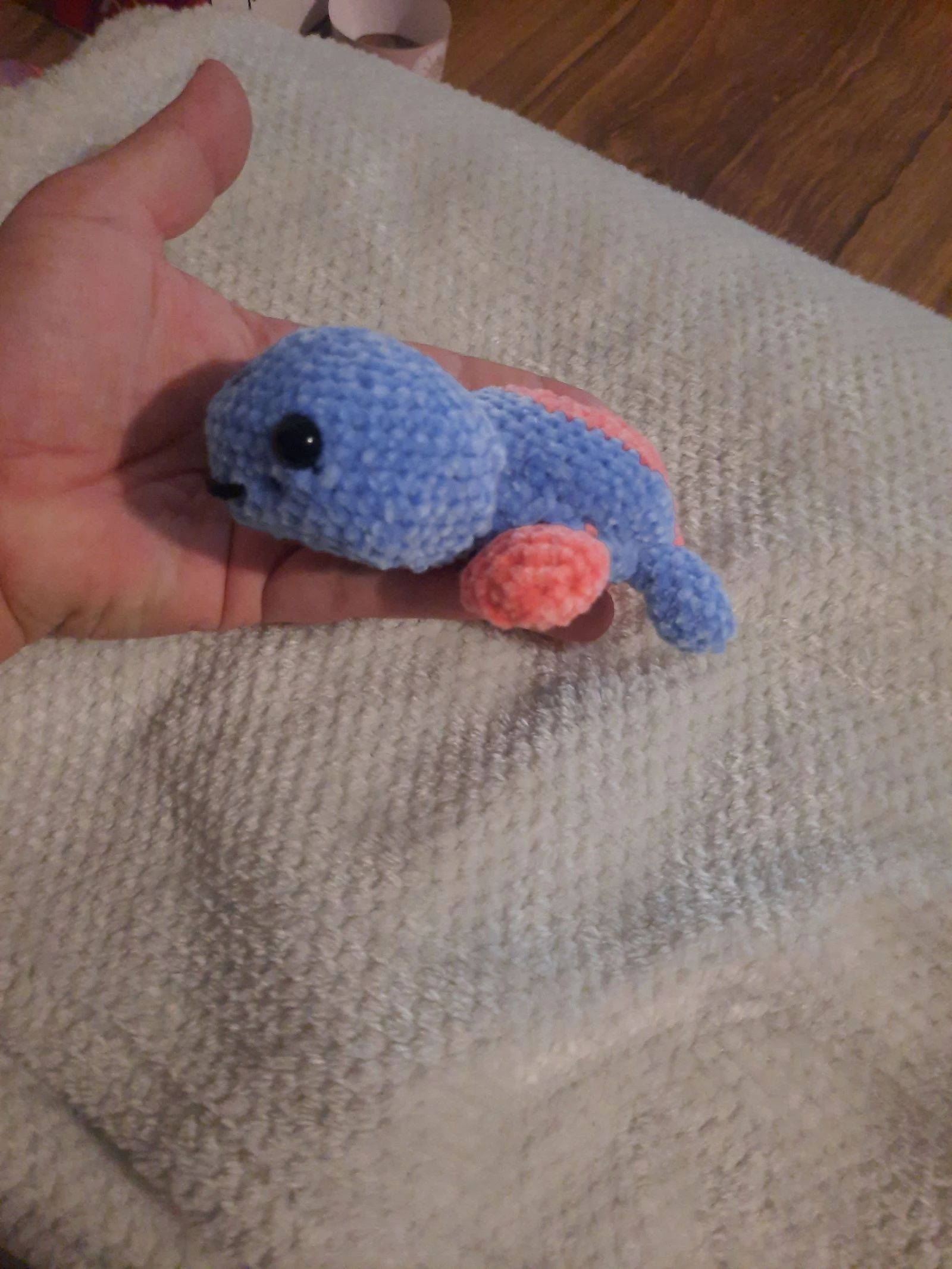 🐢 Turtle Soap – Hand Crocheted Amigurumi 🩵🩷 – photo 3